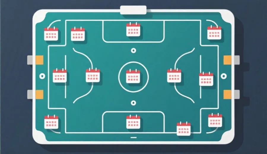 赛程与对阵分析示意图