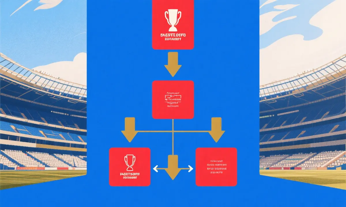 2026世界杯淘汰赛晋级图示意